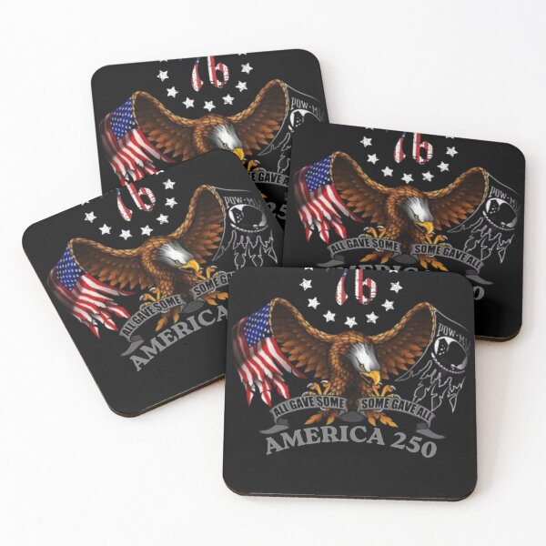 Item preview, America 250 Eagle Flag POW MIA — Patriotic 4th of July Anniversary  designed and sold by DopeTeezCompany.