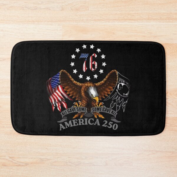 Item preview, Bandera del Águila de Estados Unidos 250 POW MIA — Aniversario Patriótico del 4 de Julio designed and sold by DopeTeezCompany.