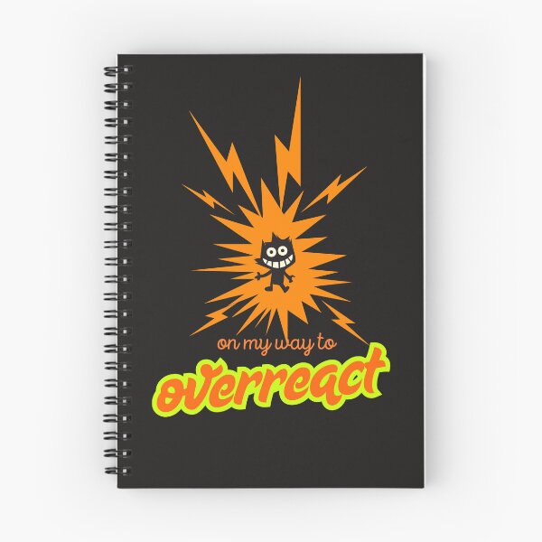 Item preview, On My Way To Overreact - Funny Tee Quote Saying Overstimulated designed and sold by karolina lindy.