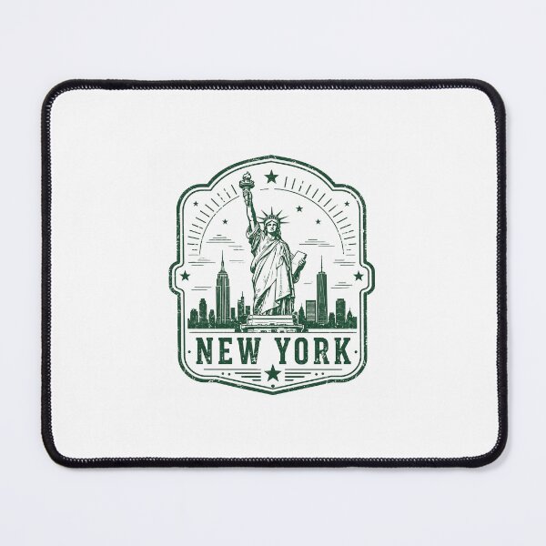 Item preview, Statue of Liberty New York Badge designed and sold by Anantha's Studio.