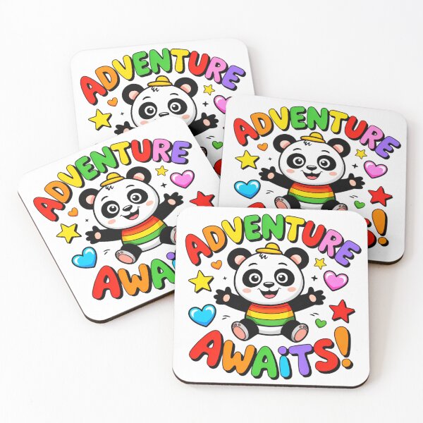 Item preview, Adventure Awaits Panda Bear designed and sold by SteezeeStore.