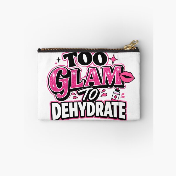 Item preview, Too Glam To Dehydrate Sassy Pink Glitter Lips designed and sold by Fenay Designs.