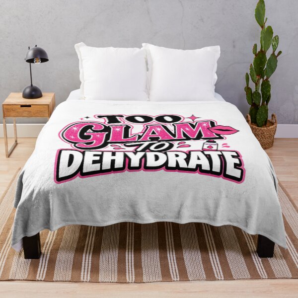 Item preview, Too Glam To Dehydrate Sassy Pink Glitter Lips designed and sold by Fenay Designs.