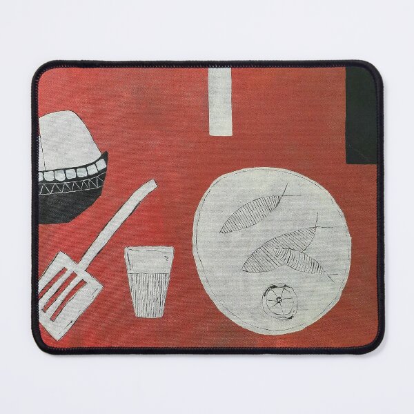 Item preview, The Last Supper - Modern Abstract Fish Still Life designed and sold by AliAltinelArt.