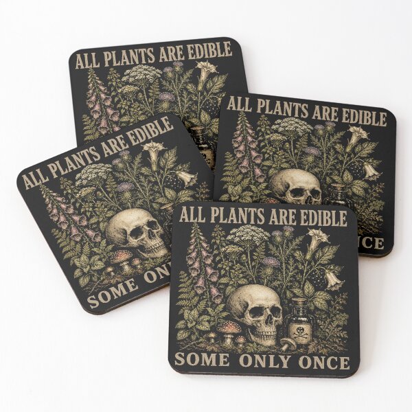Item preview, All Plants are Edible Some Only Once Funny Men Women designed and sold by will freed18.