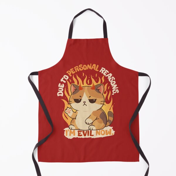 Item preview, Due to Personal Reasons I'm Evil Now - Funny Cat designed and sold by Lorena Tiana.