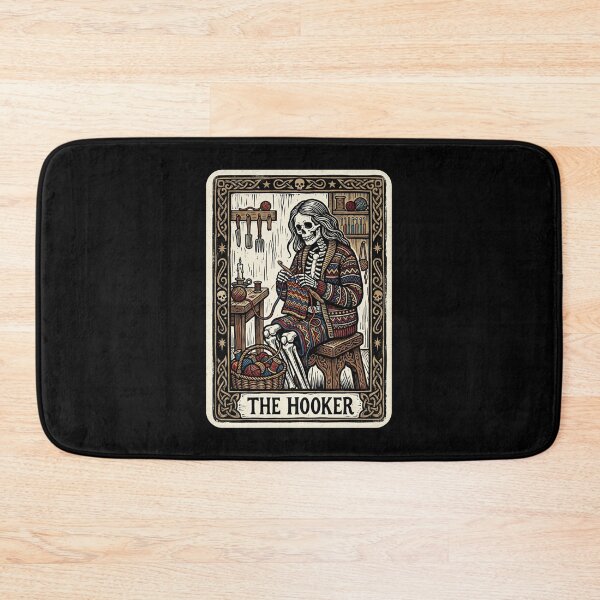Item preview, Funny Crochet, The Hooker Tarot Card, Crochet Lover  designed and sold by Colorfulman.