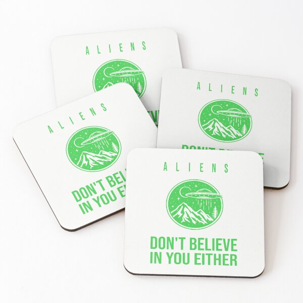 Item preview, Aliens Don't Believe in You Either - Green designed and sold by VoglR.