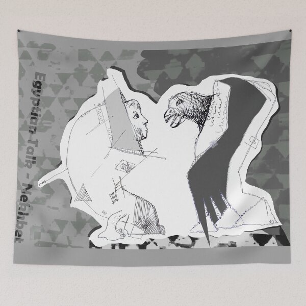 Item preview, Egyptian Talk  - Nekhbet The Architect (drawing by ACCI)  designed and sold by VanyssaGraphics.