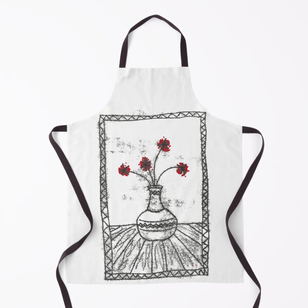Item preview, Vase of Red Flowers II designed and sold by VictoriaAugust.