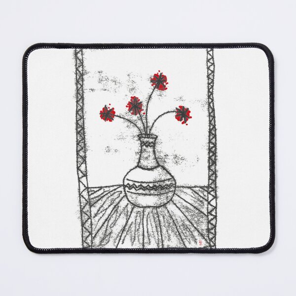Item preview, Vase of Red Flowers II designed and sold by VictoriaAugust.
