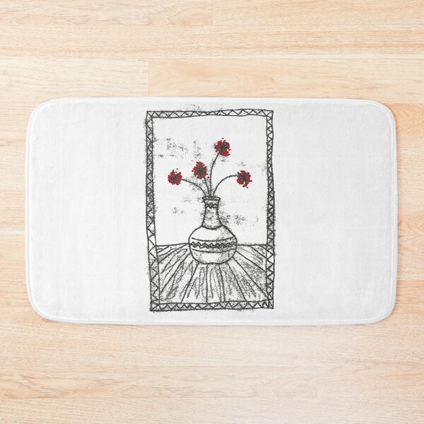 Item preview, Vase of Red Flowers II designed and sold by VictoriaAugust.