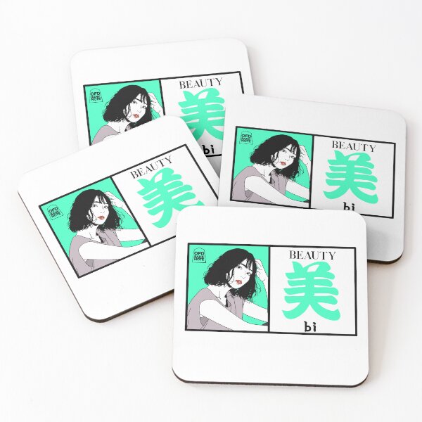 Item preview, Bi - Modern Beauty Graphic Art Col.mint green designed and sold by OFD banknote.