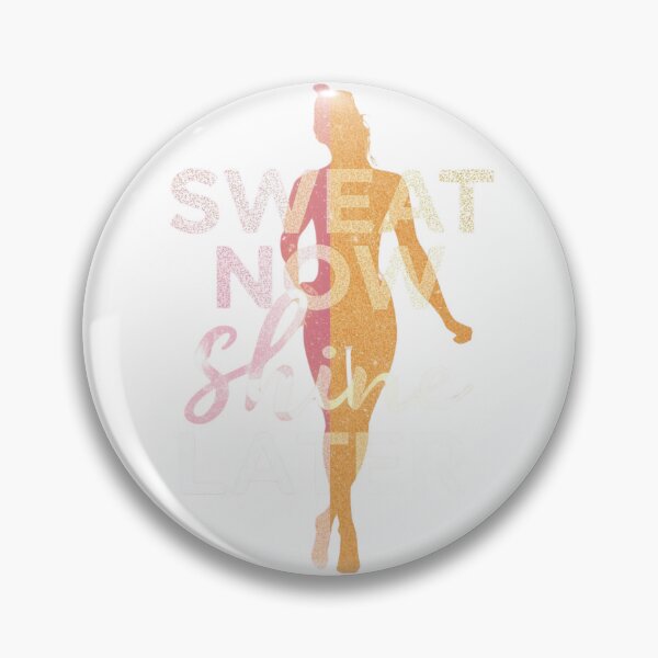Item preview, Sweat Now Shine Later | Fitness Motivation Weight Loss Transformation Design designed and sold by guchieworldcollection.