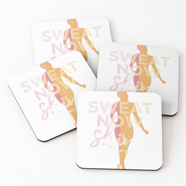 Item preview, Sweat Now Shine Later | Fitness Motivation Weight Loss Transformation Design designed and sold by guchieworldcollection.