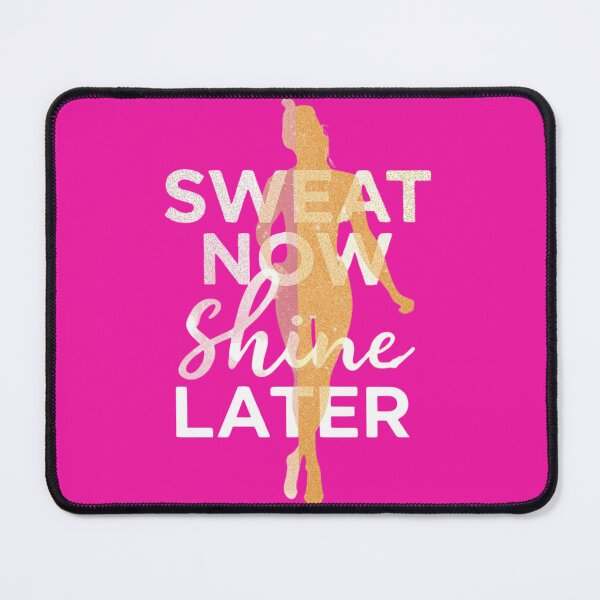 Item preview, Sweat Now Shine Later | Fitness Motivation Weight Loss Transformation Design designed and sold by guchieworldcollection.