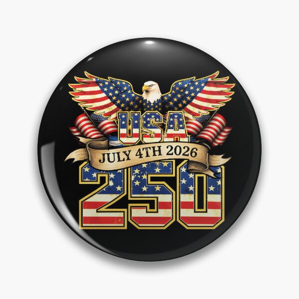 Item preview, 250 Years American 1776 2026 250th 4th July Independence Day  designed and sold by gear-posters.