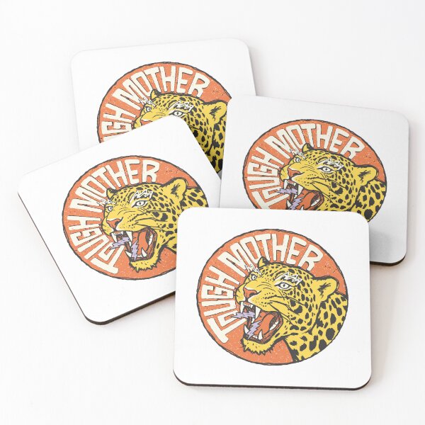 Item preview, Tough Mother Fierce Leopard Vintage Badge designed and sold by sXe-art.