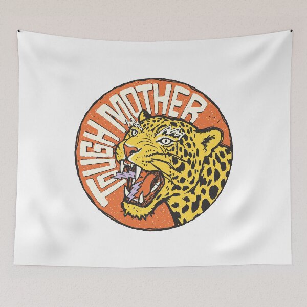 Item preview, Tough Mother Fierce Leopard Vintage Badge designed and sold by sXe-art.