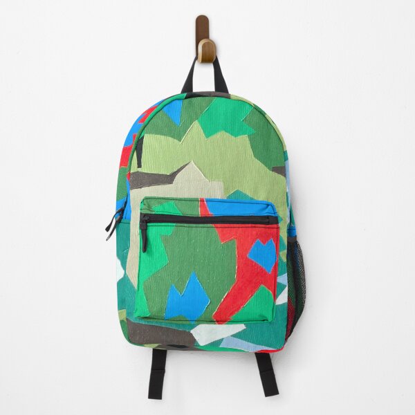 Item preview, Vibrant Geometric Nature - Modern Abstract Forest Landscape designed and sold by AliAltinelArt.
