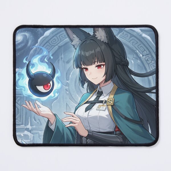 Item preview, Hoshimi Miyabi // Zenless Zone Zero Illustration - Ice Aesthetic Anime Girl Magical Winter Art designed and sold by Astraphyllia.