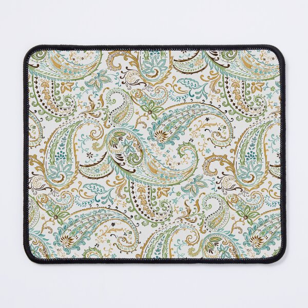Item preview, Watercolor Green Floral Paisley  designed and sold by RekhaArtGalaxy.