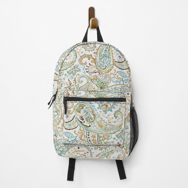 Item preview, Watercolor Green Floral Paisley  designed and sold by RekhaArtGalaxy.