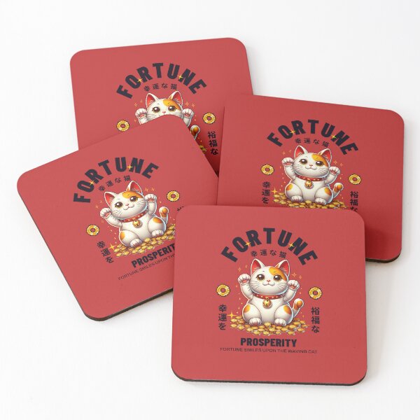 Item preview, fortune cat designed and sold by wildforcedesign.