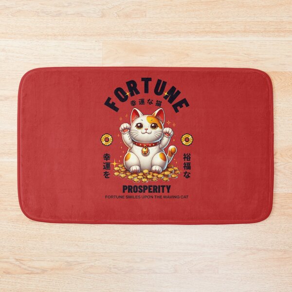 Item preview, fortune cat designed and sold by wildforcedesign.