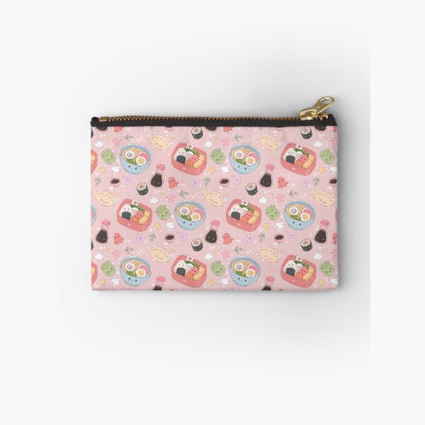 Item preview, Kawaii Japanese Food Pattern Cute Pastel designed and sold by VicPadArt.