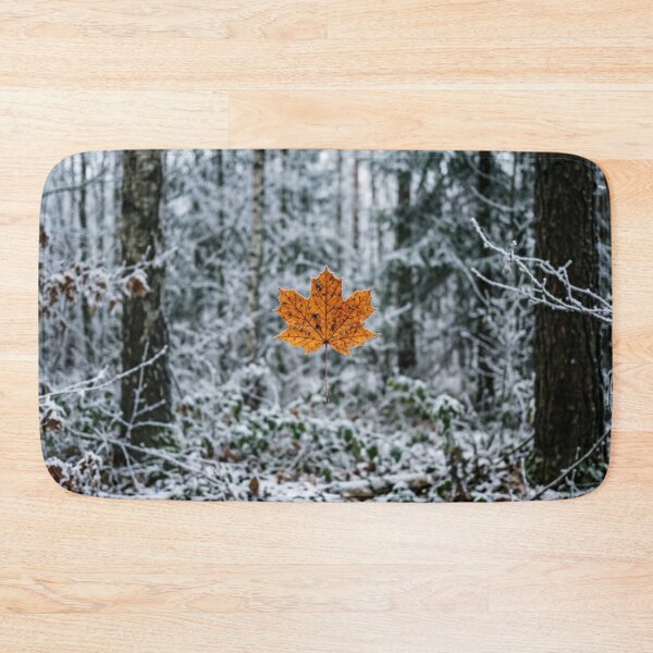 Item preview, Leaf floating in the frozen air designed and sold by Malisa345.