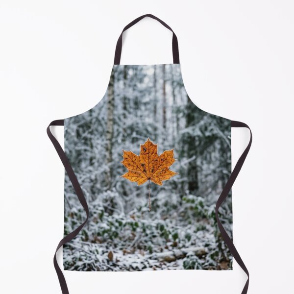 Item preview, Leaf floating in the frozen air designed and sold by Malisa345.