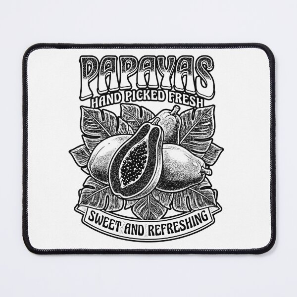 Item preview, Papayas Hand Picked Fresh Sweet Refreshing Tropical Fruit Vintage Retro designed and sold by graphixpolash.
