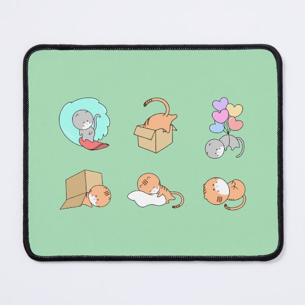 Item preview, Cute Playful Cat Sticker Set - Kawaii Kitty Collection designed and sold by ubborn.