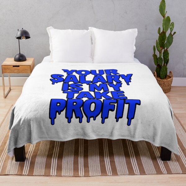 Item preview, Your Salary Is My Take Profit - Funny Forex Trading Design designed and sold by Riskt8ker Shop.