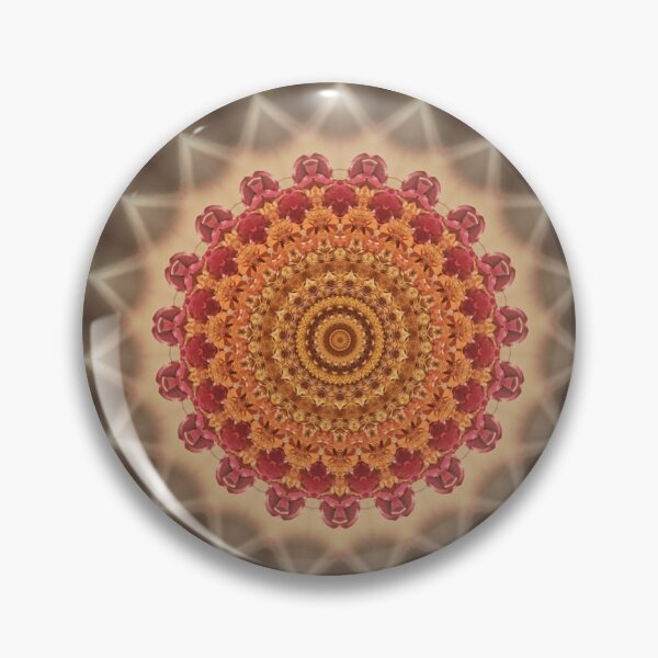 Item preview, Floral diya mandala designed and sold by sonamkumari333.