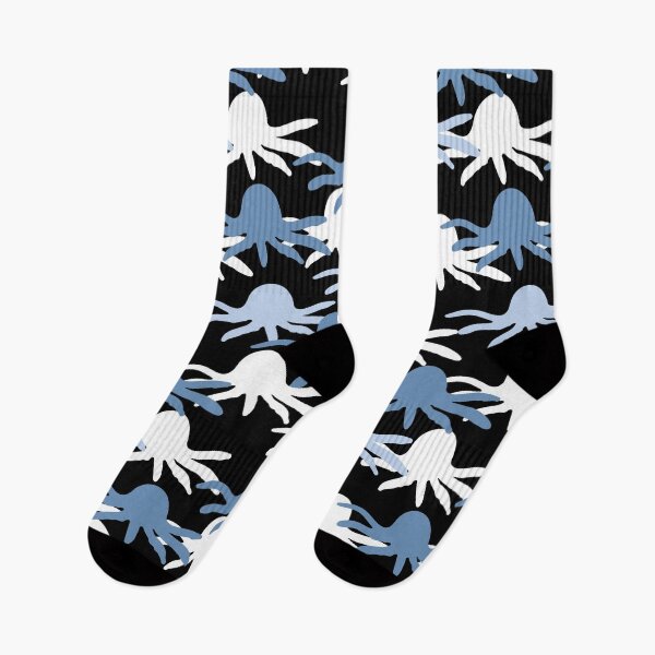 Item preview, Blue Octopus Silhouette Pattern designed and sold by MyTutina.