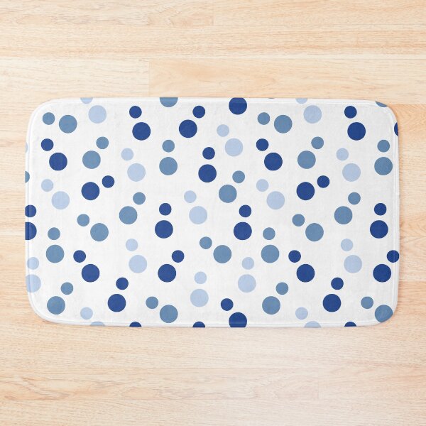 Item preview, Blue Polka Dot Bubble Nautical Pattern  designed and sold by MyTutina.