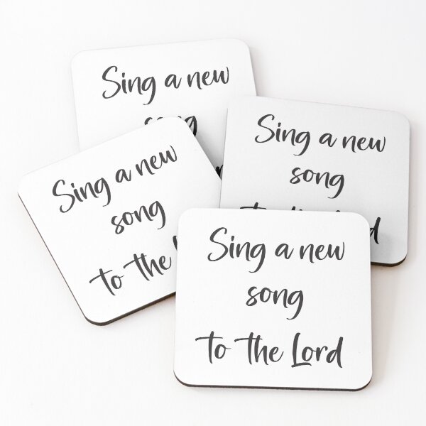 Item preview, Sing a New Song to the Lord designed and sold by simplydesignart.