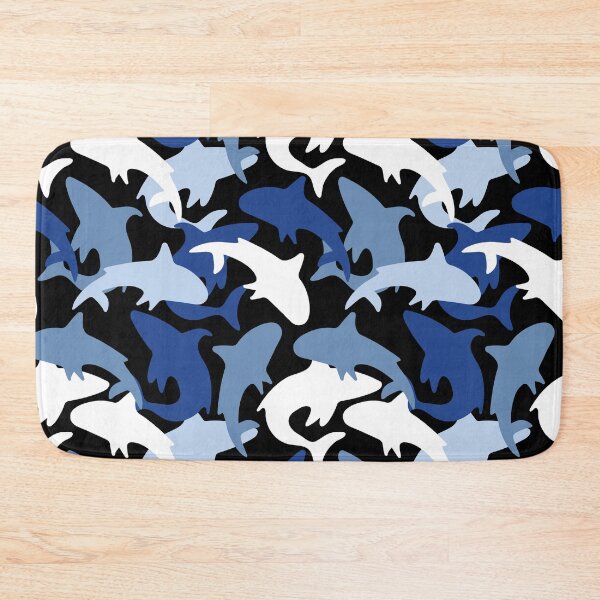 Item preview, Blue Shark Camouflage Marine Life Pattern  designed and sold by MyTutina.
