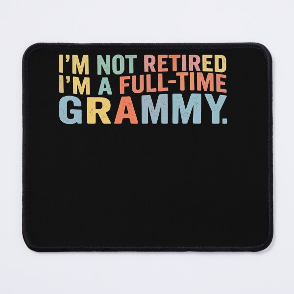 Item preview, Funny Grandma Shirt Not Retired Full Time Grandma Cute Gift For Grandma designed and sold by ArcaneArtistry.