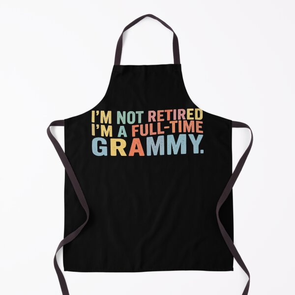 Item preview, Funny Grandma Shirt Not Retired Full Time Grandma Cute Gift For Grandma designed and sold by ArcaneArtistry.