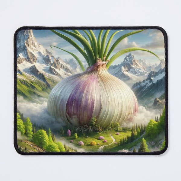 Item preview, Garlic Growing in the Mountains designed and sold by M-Y-A-R-T-.