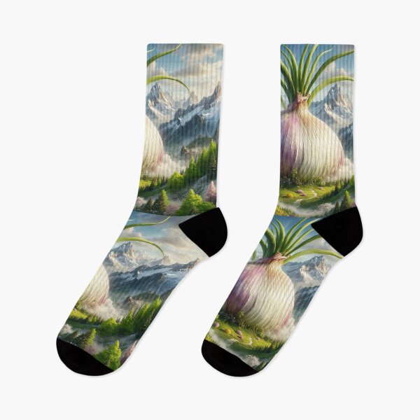Item preview, Garlic Growing in the Mountains designed and sold by M-Y-A-R-T-.
