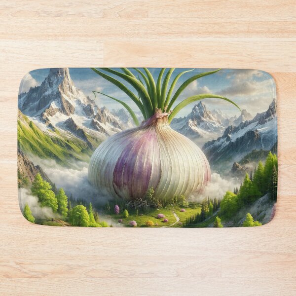Item preview, Garlic Growing in the Mountains designed and sold by M-Y-A-R-T-.