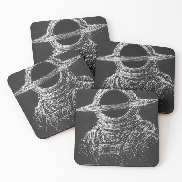 Item preview, Black Hole Astronaut – Cosmic Void Meets Sci-Fi Aesthetics designed and sold by Mavriboy.