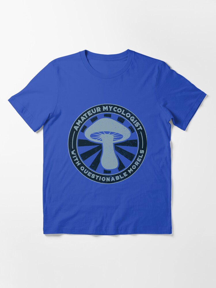 Thumbnail 3 von 7, Essential T-Shirt, Amateur Mycologist Questionable Morels - Funny Mushroom Pun Gift designt und verkauft von yeoys.