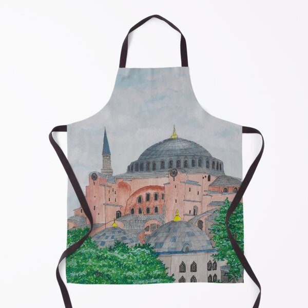 Item preview, Hagia Sophia Istanbul - Original Watercolor Architecture Art designed and sold by AliAltinelArt.