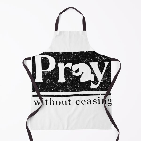 Item preview, Pray Without Ceasing – Creative Typography Faith Tee designed and sold by Bellynza.
