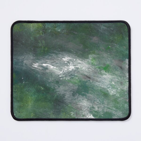 Item preview, Abstract galaxy, shades of green and white reflections designed and sold by Iconic shop.